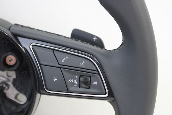 AUDI A4 A5 KIEROWNICA + BIEGI 8W0419091FP kolor INU - czarny 8W0 419 091 FP 8W B9 F5 multifunkcyjna skórzana MULTI