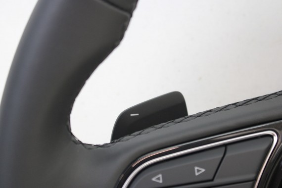 AUDI A4 A5 KIEROWNICA + BIEGI 8W0419091FP kolor INU - czarny 8W0 419 091 FP 8W B9 F5 multifunkcyjna skórzana MULTI