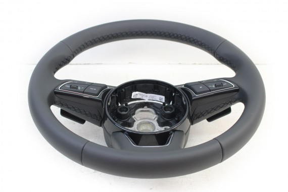 AUDI A4 A5 KIEROWNICA + BIEGI 8W0419091FP kolor INU - czarny 8W0 419 091 FP 8W B9 F5 multifunkcyjna skórzana MULTI