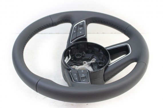 AUDI A4 A5 KIEROWNICA + BIEGI 8W0419091FP kolor INU - czarny 8W0 419 091 FP 8W B9 F5 multifunkcyjna skórzana MULTI