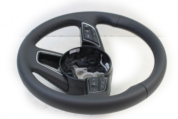 AUDI A4 A5 KIEROWNICA + BIEGI 8W0419091FP kolor INU - czarny 8W0 419 091 FP 8W B9 F5 multifunkcyjna skórzana MULTI