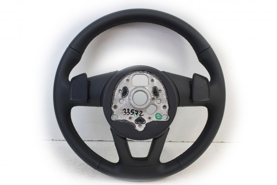 AUDI A4 A5 KIEROWNICA + BIEGI 8W0419091FP kolor INU - czarny 8W0 419 091 FP 8W B9 F5 multifunkcyjna skórzana MULTI