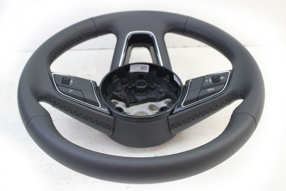 AUDI A4 A5 KIEROWNICA 8W0419091FM kolor INU - czarny 8W0 419 091 FM 8W B9 F5 multifunkcyjna skórzana MULTI