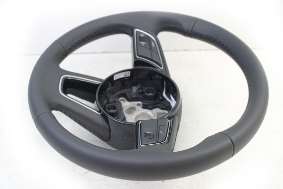 AUDI A4 A5 KIEROWNICA 8W0419091FM kolor INU - czarny 8W0 419 091 FM 8W B9 F5 multifunkcyjna skórzana MULTI