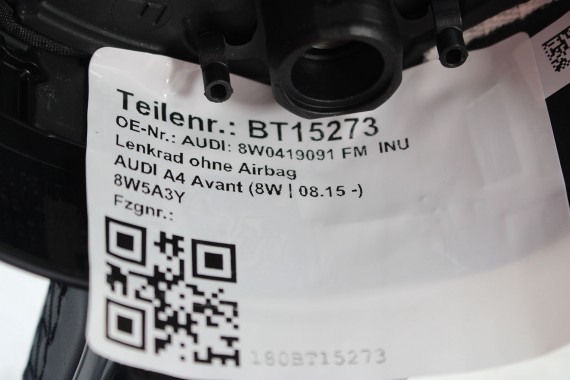 AUDI A4 A5 KIEROWNICA 8W0419091FM kolor INU - czarny 8W0 419 091 FM 8W B9 F5 multifunkcyjna skórzana MULTI