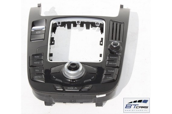 AUDI A4 A5 Q5 ZESTAW MMI 3G+ MONITOR + CZYTNIK + PANEL 8R0919609 8F1035666 8F0919604 wyświetlacz lcd gałka sd navi 8K 8T 8R