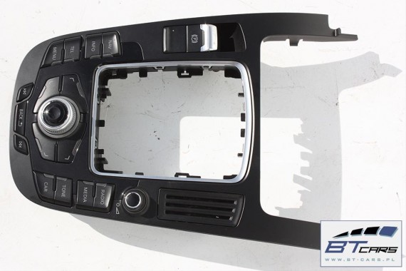 AUDI A4 A5 Q5 ZESTAW MMI 3G+ MONITOR + CZYTNIK + PANEL 8R0919609 8F1035666 8F0919604 wyświetlacz lcd gałka sd navi 8K 8T 8R