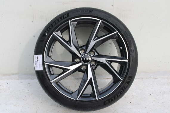 AUDI R8 II 4S FELGI 4S0601025CB 18 cali + OPONY LETNIE KOŁA felga 11J*20H2 ET47 opona 4S0601025BT SPORT 5-V-Speichen Michelin