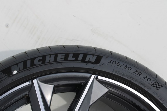 AUDI R8 II 4S FELGI 4S0601025CB 18 cali + OPONY LETNIE KOŁA felga 11J*20H2 ET47 opona 4S0601025BT SPORT 5-V-Speichen Michelin