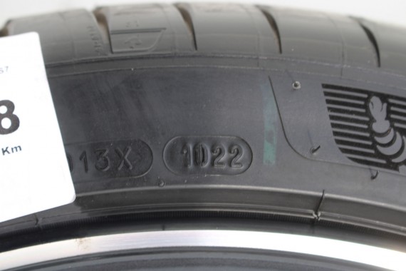 AUDI R8 II 4S FELGI 4S0601025CB 18 cali + OPONY LETNIE KOŁA felga 11J*20H2 ET47 opona 4S0601025BT SPORT 5-V-Speichen Michelin