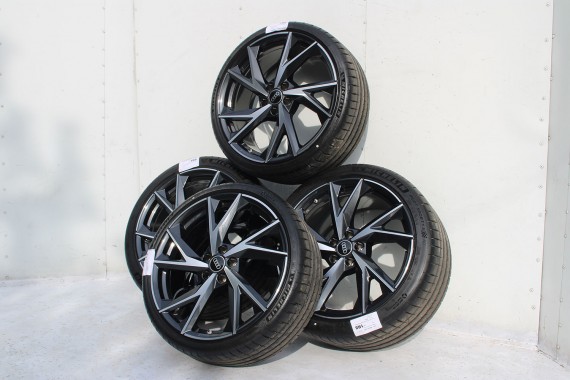 AUDI R8 II 4S FELGI 4S0601025CB 18 cali + OPONY LETNIE KOŁA felga 11J*20H2 ET47 opona 4S0601025BT SPORT 5-V-Speichen Michelin