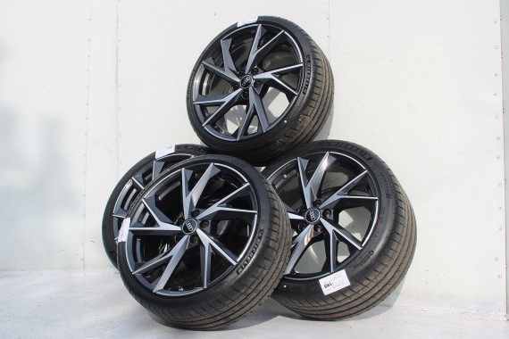 AUDI R8 II 4S FELGI 4S0601025CB 18 cali + OPONY LETNIE KOŁA felga 11J*20H2 ET47 opona 4S0601025BT SPORT 5-V-Speichen Michelin