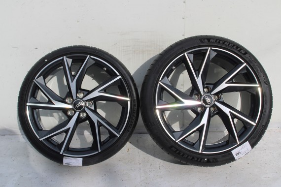 AUDI R8 II 4S FELGI 4S0601025CB 18 cali + OPONY LETNIE KOŁA felga 11J*20H2 ET47 opona 4S0601025BT SPORT 5-V-Speichen Michelin