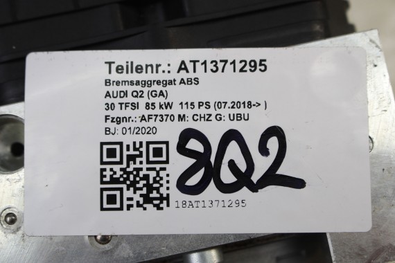 AUDI Q2 VW POMPA ABS 5Q0614517DN hamulcow 5Q0 614 517 DN FL LIFT agregat BEF SKODA SUPERB GOLF VII PASSAT B8 TOURAN SKODA SEAT