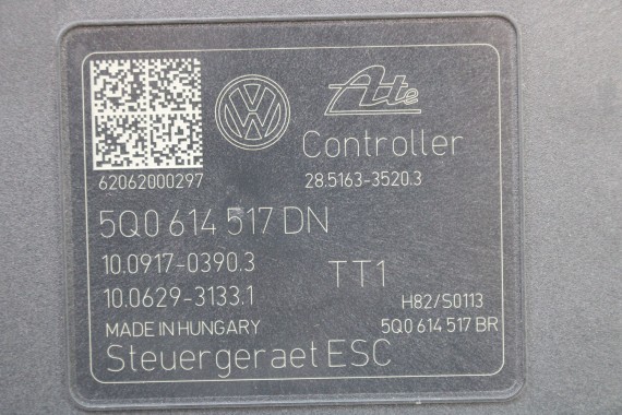 AUDI Q2 VW POMPA ABS 5Q0614517DN hamulcow 5Q0 614 517 DN FL LIFT agregat BEF SKODA SUPERB GOLF VII PASSAT B8 TOURAN SKODA SEAT