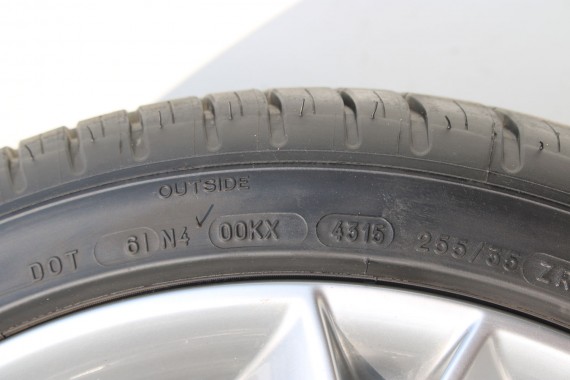 AUDI A4 A5 FELGI 19 cali OPONY KOŁA felga 8T0601025CK 8.5J*19H2 ET32 opona Michelin Pilot Sport 37 255/35/19 96Y lato 8K B8 8T