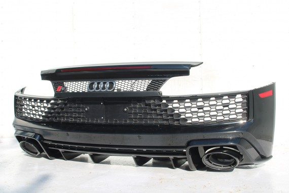AUDI R8 II 4S ZDERZAK + KLAPA BAGAŻNIKA Matrix lampy lampa 0E0E LY9T Czarny CABRIO 4S7827029 4S7807649B 4S0807303E 4S0945095A