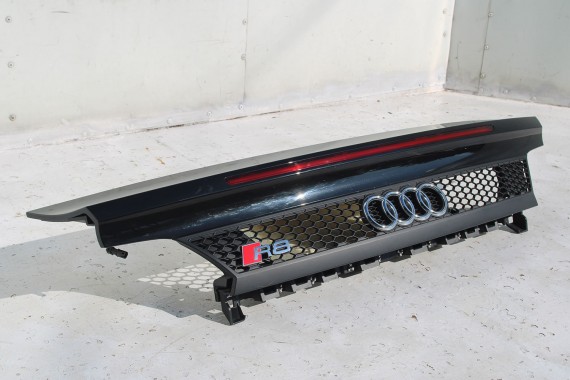 AUDI R8 II 4S ZDERZAK + KLAPA BAGAŻNIKA Matrix lampy lampa 0E0E LY9T Czarny CABRIO 4S7827029 4S7807649B 4S0807303E 4S0945095A