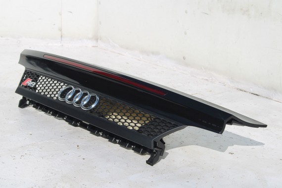 AUDI R8 II 4S ZDERZAK + KLAPA BAGAŻNIKA Matrix lampy lampa 0E0E LY9T Czarny CABRIO 4S7827029 4S7807649B 4S0807303E 4S0945095A