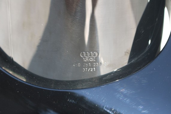 AUDI R8 II 4S ZDERZAK + KLAPA BAGAŻNIKA Matrix lampy lampa 0E0E LY9T Czarny CABRIO 4S7827029 4S7807649B 4S0807303E 4S0945095A