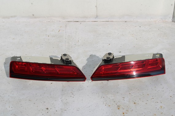 AUDI R8 II 4S ZDERZAK + KLAPA BAGAŻNIKA Matrix lampy lampa 0E0E LY9T Czarny CABRIO 4S7827029 4S7807649B 4S0807303E 4S0945095A