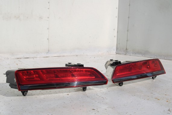 AUDI R8 II 4S ZDERZAK + KLAPA BAGAŻNIKA Matrix lampy lampa 0E0E LY9T Czarny CABRIO 4S7827029 4S7807649B 4S0807303E 4S0945095A