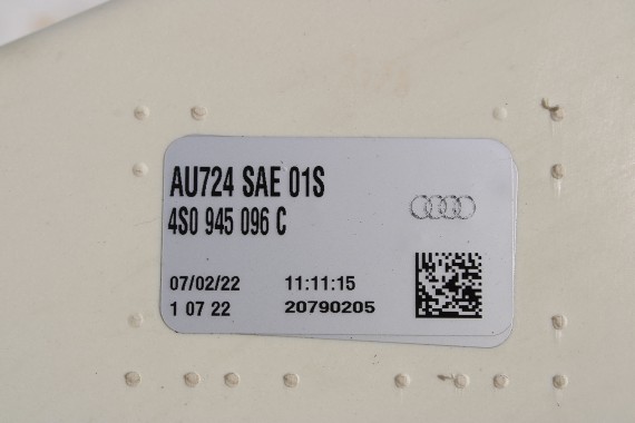 AUDI R8 II 4S ZDERZAK + KLAPA BAGAŻNIKA Matrix lampy lampa 0E0E LY9T Czarny CABRIO 4S7827029 4S7807649B 4S0807303E 4S0945095A