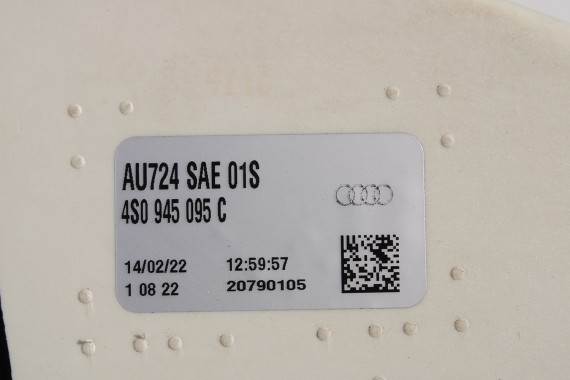 AUDI R8 II 4S ZDERZAK + KLAPA BAGAŻNIKA Matrix lampy lampa 0E0E LY9T Czarny CABRIO 4S7827029 4S7807649B 4S0807303E 4S0945095A