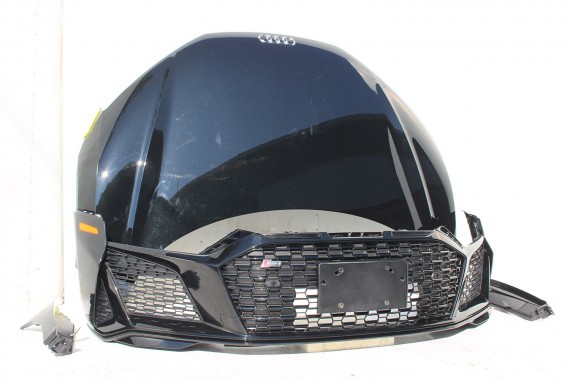 AUDI R8 II PRZÓD maska błotniki zderzak pas przedni lampy wzmocnienie błotnik lampa 5.2 L/419 V10, FSI FULL LED 0E0E LY9T Czarny