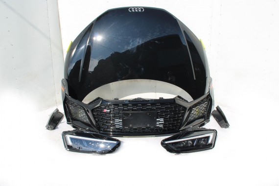 AUDI R8 II PRZÓD maska błotniki zderzak pas przedni lampy wzmocnienie błotnik lampa 5.2 L/419 V10, FSI FULL LED 0E0E LY9T Czarny