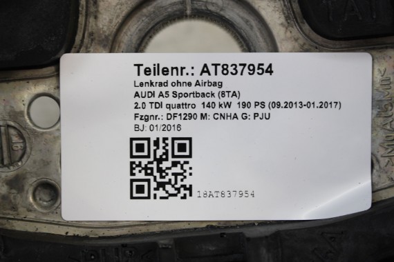 AUDI A4 A5 Q5 KIEROWNICA 8K0419091BN MULTI SKÓRA CZARNA 8K0419091 8K0 419 091 BN 8K 8R 8T FL LIFT 8K0419091DS INU 8K0419091BN