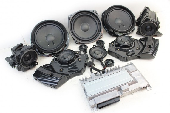 AUDI R8 4S GŁOŚNIKI WZMACNIACZ BANG&Olufsen Głośnik subwoofer Premium Sound system z dźwiękiem 3D 4S0035465 4S0035465A 4S7035307