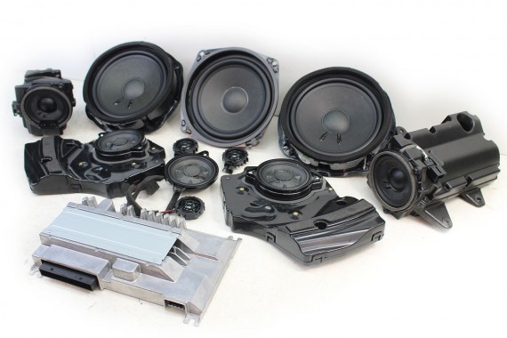 AUDI R8 4S GŁOŚNIKI WZMACNIACZ BANG&Olufsen Głośnik subwoofer Premium Sound system z dźwiękiem 3D 4S0035465 4S0035465A 4S7035307