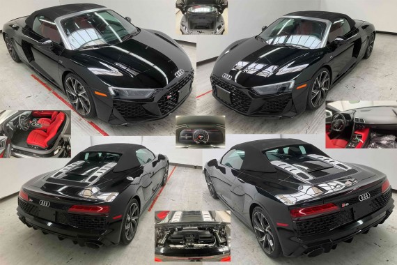 AUDI R8 II 4S LY9T POKRYWA PÓŁKA DACHU 4S7825509 4S7825313 KLAPY CABRIO SPYDER FL LIFT 4S7825271 4S782527 4S7 825 509 4S7825509