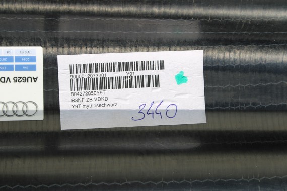 AUDI R8 II 4S LY9T POKRYWA PÓŁKA DACHU 4S7825509 4S7825313 KLAPY CABRIO SPYDER FL LIFT 4S7825271 4S782527 4S7 825 509 4S7825509