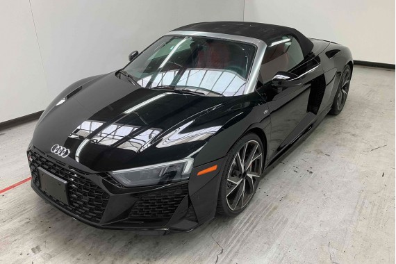 AUDI R8 II LISTWA PROGOWA 4S0853859 4S0853860 LISTWY próg L+P komplet 0E0E LY9T Czarny CABRIO SPYDER FL 4S0853921B 4S0853922B