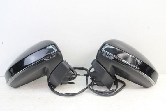 AUDI R8 4S II LUSTERKA lusterko 4S18574094S1857410 lewe + prawe 2 szt zewnętrzne  0E0E LY9T Czarny CABRIO SPYDER FL LIFT TT8