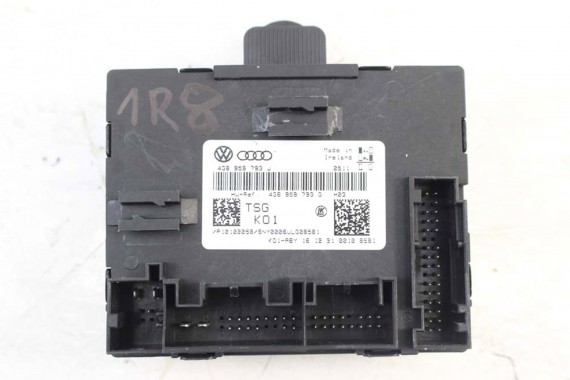 AUDI R8 II 4S MODUŁ STEROWNIK DRZWI 4G8959793J 4G8959792J 4G8959793G 4G8959793G 4G8959792F 4G8959793F CABRIO SPYDER FL LIFT L+P