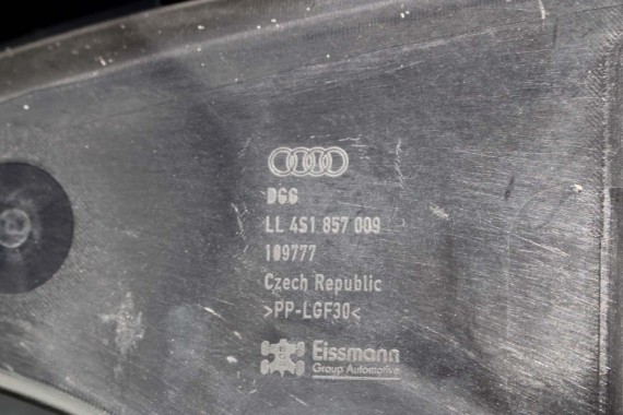AUDI R8 II KONSOLA PULPIT DESKA 4S1857001T 4S1857009 ROZDZIELCZA KOKPIT PULPIT skóra czarna VIRTUAL COCPIT CABRIO SPYDER FL TT8