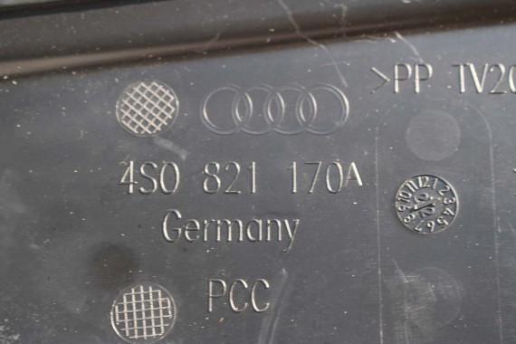 AUDI R8 II 4S WYKOŃCZENIE BAGAŻNIKA 4S0863721 OSŁONA 4S7863369B 4S0863362A 4S0863463A BOCZEK DYWAN BOCZKI BAGAŻNIKA 420880701A
