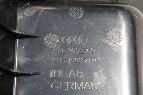 AUDI R8 II 4S WYKOŃCZENIE BAGAŻNIKA 4S0863721 OSŁONA 4S7863369B 4S0863362A 4S0863463A BOCZEK DYWAN BOCZKI BAGAŻNIKA 420880701A
