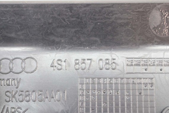 AUDI R8 II 4S WYKOŃCZENIE ZAŚLEPKA KONSOLI 4S1857085 4S1857086 4S1 857 085 4S1 857 086 boczna osłona boku 6PS FL LIFT L + P EU