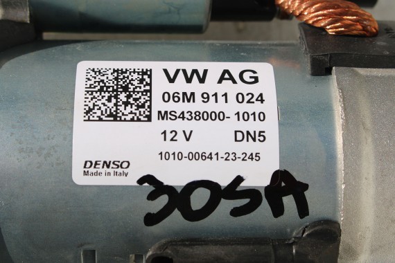 VW AUDI A8 S8 Q7 Q8 ROZRUSZNIK 06M911024 producent DENSO benzyna 06M 911 024 TOUAREG 760 4N 4M 4M8 benzynowy 3.0 TFSi MS438000