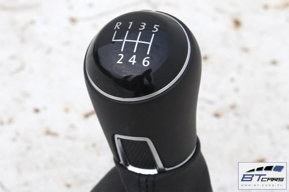 VW GOLF 7 GAŁKA ZMIANY BIEGÓW + MIESZEK 5G1711113C 5G1 711 113 C Kolor: MIT - czarny satynowy / srebrny 5G, 5Q 2013-