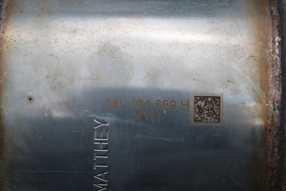 AUDI KATALIZATOR FILTR CZĄSTEK STAŁYCH DPF 04L131669H 04L131765BP 04L131669HX 04L131670SX 2.0 TDi diesel 04L 131 669 H HX 670 SX