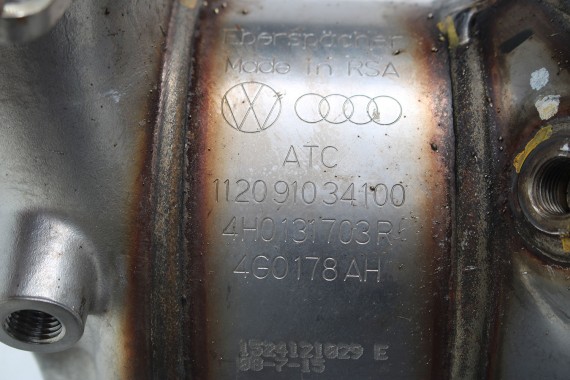AUDI A6 A7 A8 KATALIZATOR FILTR CZĄSTEK DPF 3.0 TDi 4G 4G0131703R 4G0 131 703 R 4G 4H C7 40 km 4H0254750F 4G0131765C 4G0131703