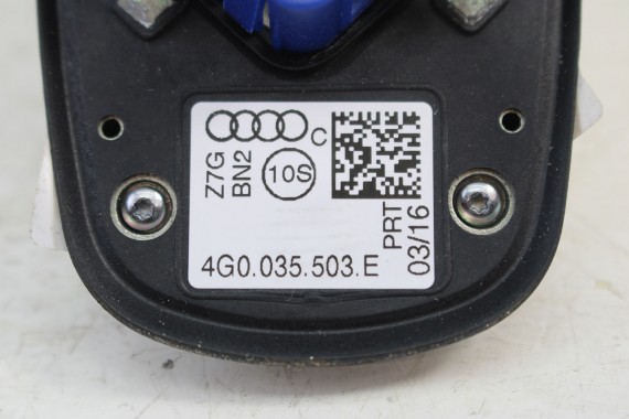 AUDI ANTENA NA DACH GSM 4G0035503E LZ7G srebrny 4G0 035 503 A 4G0035503P 4G0035503AD 4G0035503M 4G0035503A 8K 4G L9L9 4G0035503E