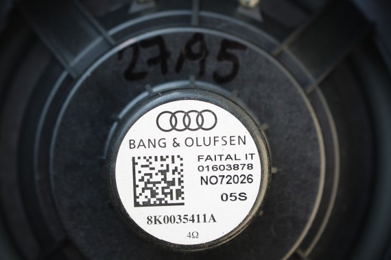 AUDI A5 SPORTBACK GŁOŚNIKI BANG & OLUFSEN 8T8 8T 8T1035223A 8K0035411A 8T0035415B 8T0035416 8T0035397A 8K9035382A 8K9035709