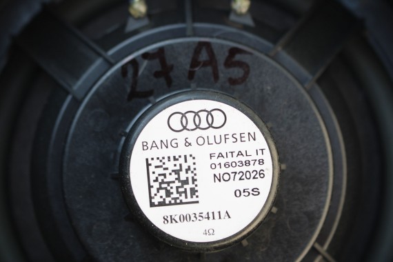 AUDI A5 SPORTBACK GŁOŚNIKI BANG & OLUFSEN 8T8 8T 8T1035223A 8K0035411A 8T0035415B 8T0035416 8T0035397A 8K9035382A 8K9035709