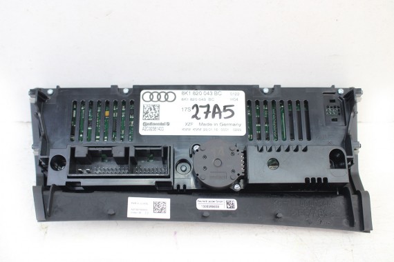 AUDI A4 A5 Q5 PANEL KLIMATYZACJI 8K1820043BC moduł sterownik nawiewu klimy 8K1 820 043 BC 8K 8T 8K1820043AE 8K1820043AC FL LIFT